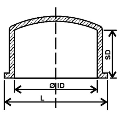 End Caps for Agricultural Pipe