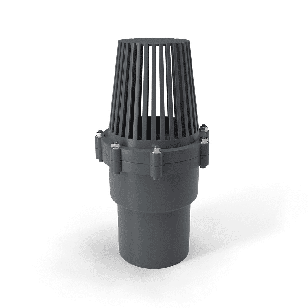 Foot Valve Fitting for Agricultural Pipe