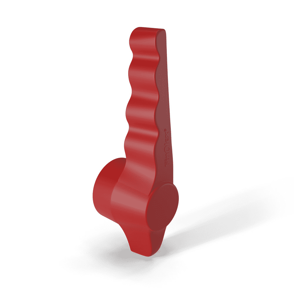 Red Handle Ball Valve Accessory for CPVC Pipes