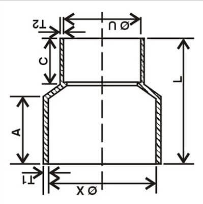 PVC Reducer Fitting for Agriculture Pipes