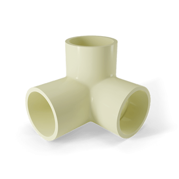 3 Way Elbow Diagram | CPVC PIPES