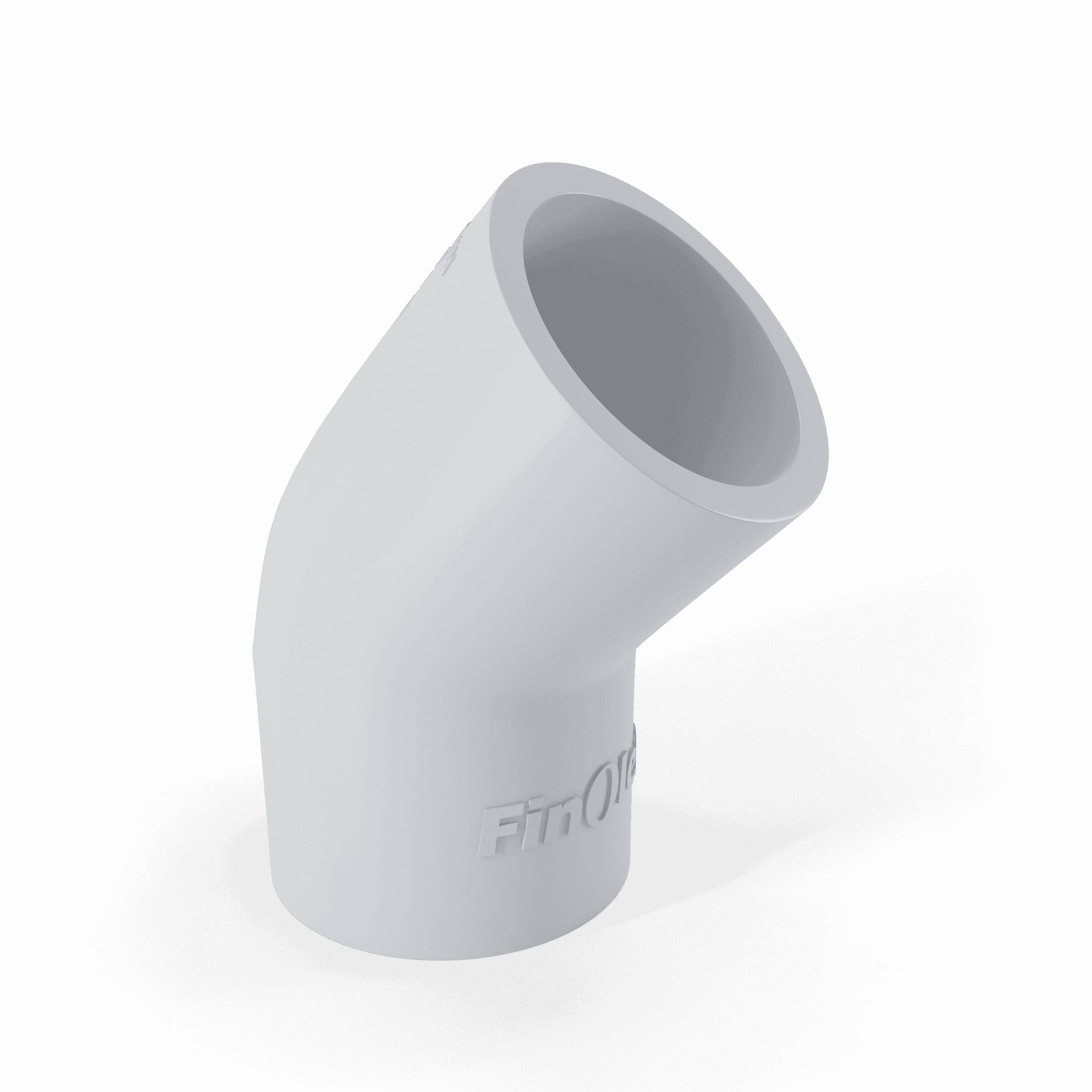 45-degree elbow fitting