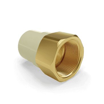 Female Brass Adaptor Diagram | CPVC Pipes