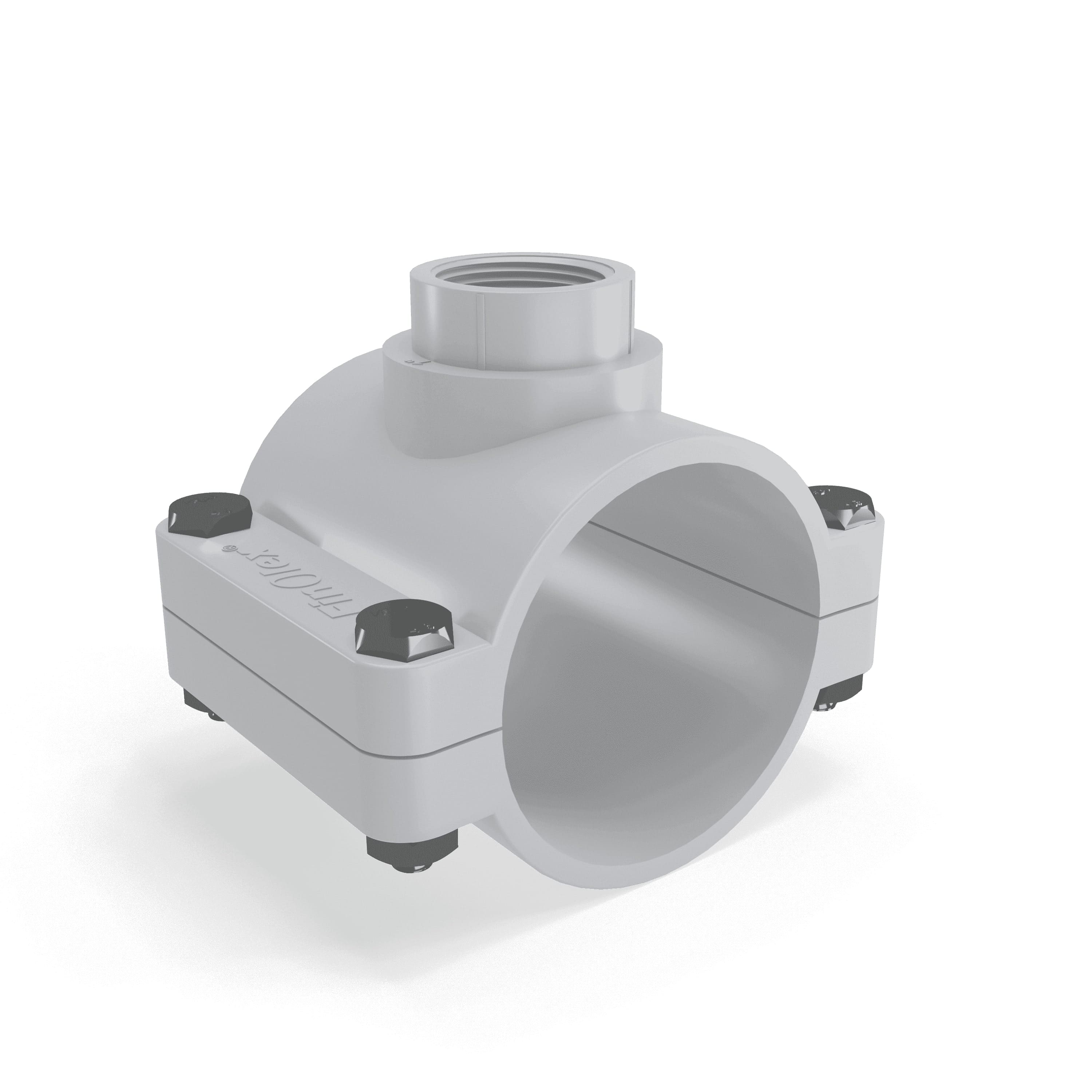 Service Saddle Threaded Fitting for Agricultural Pipes