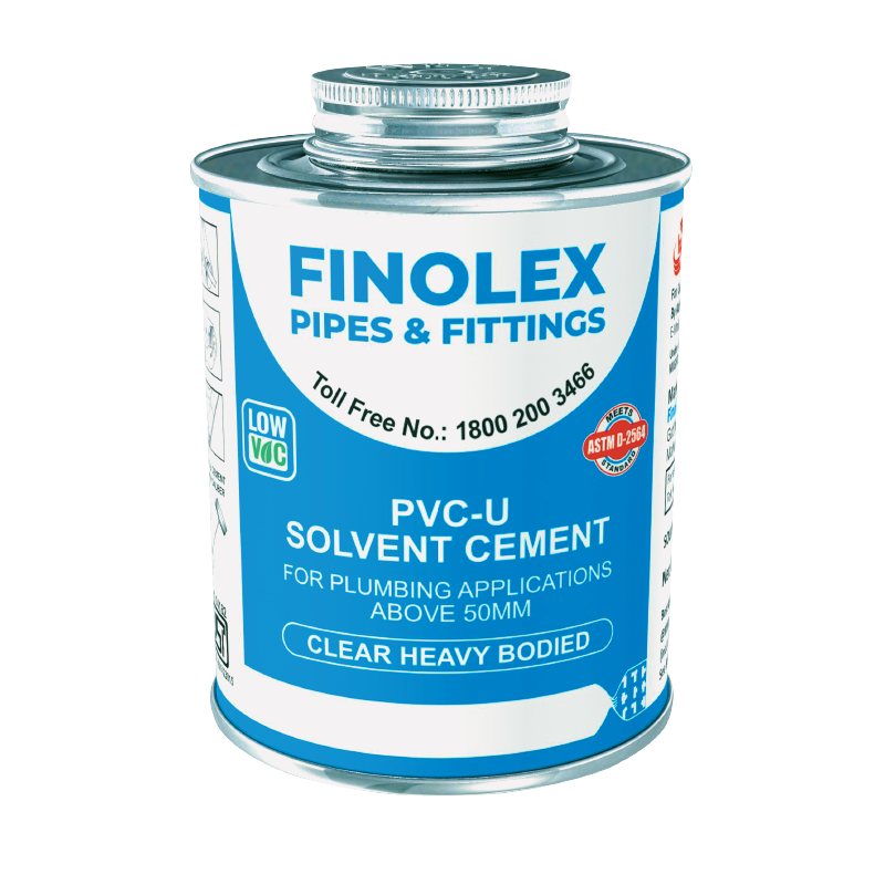 Heavy Duty PVC-U Solvent Cement for plumbing applications above 50 mm