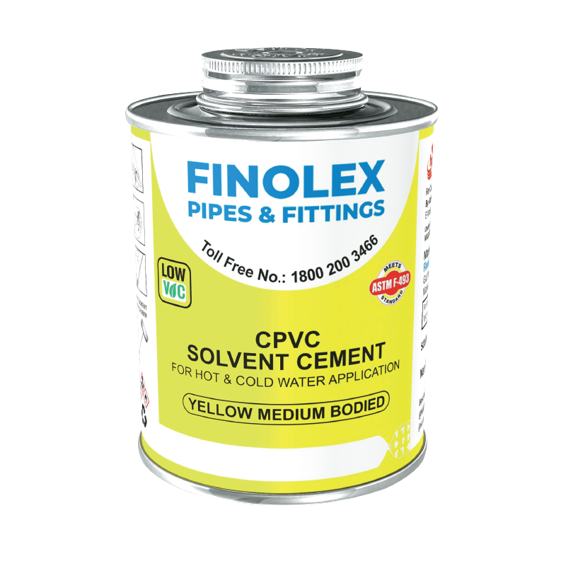 CPVC solvent cement - yellow medium bodied