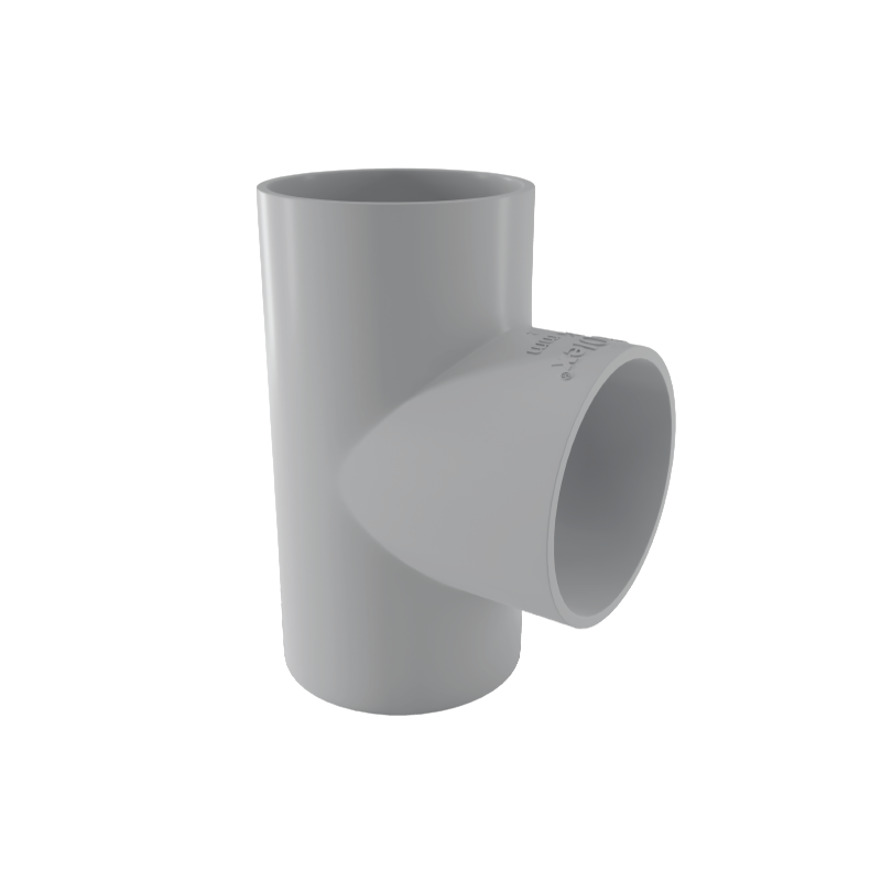 PVC Tee - Plain Double Socket