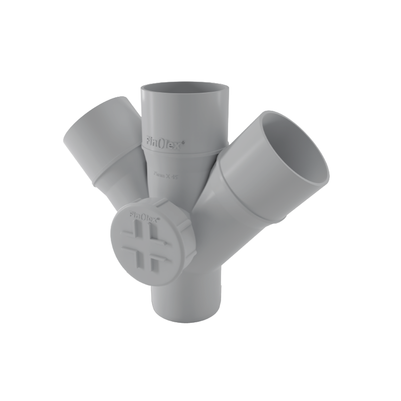 Ringfit Double Y Door Diagram - SWR Pipes Fitting