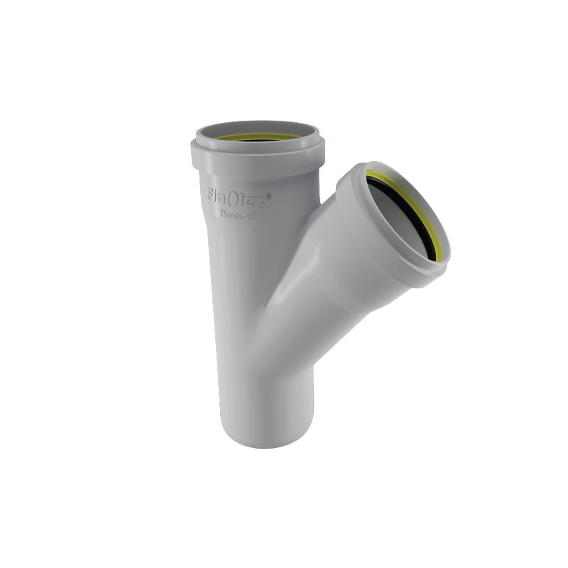 single y pvc pipe fitting for swr pipes